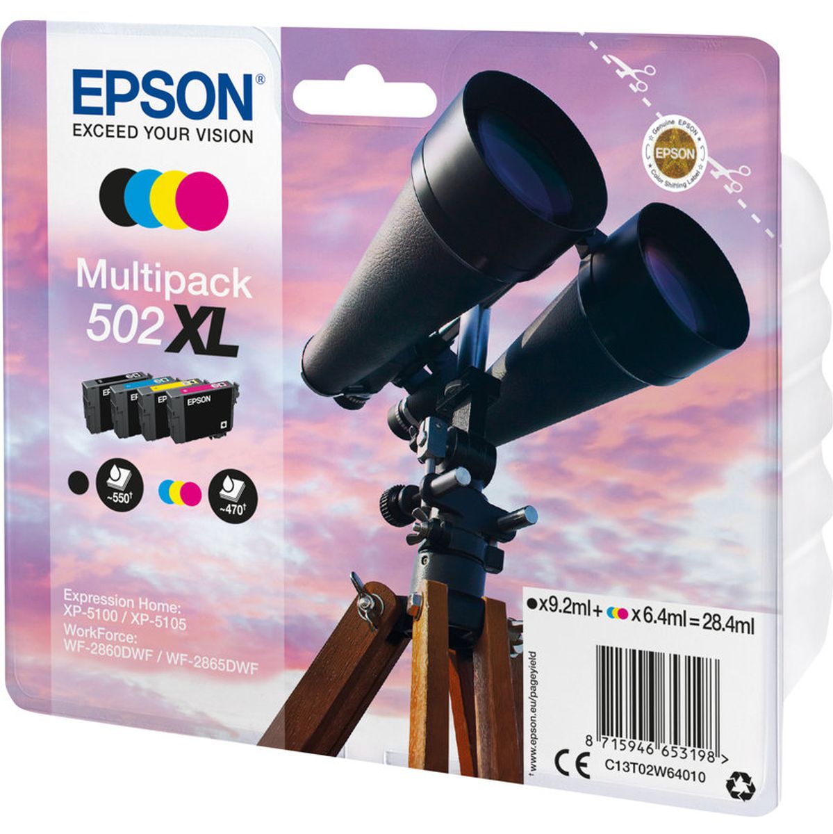 Epson Multipack 4-COLOURS 502XL Easymail - image 2 of 2