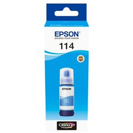 Epson 114 EcoTank Cyan Ink Bottle