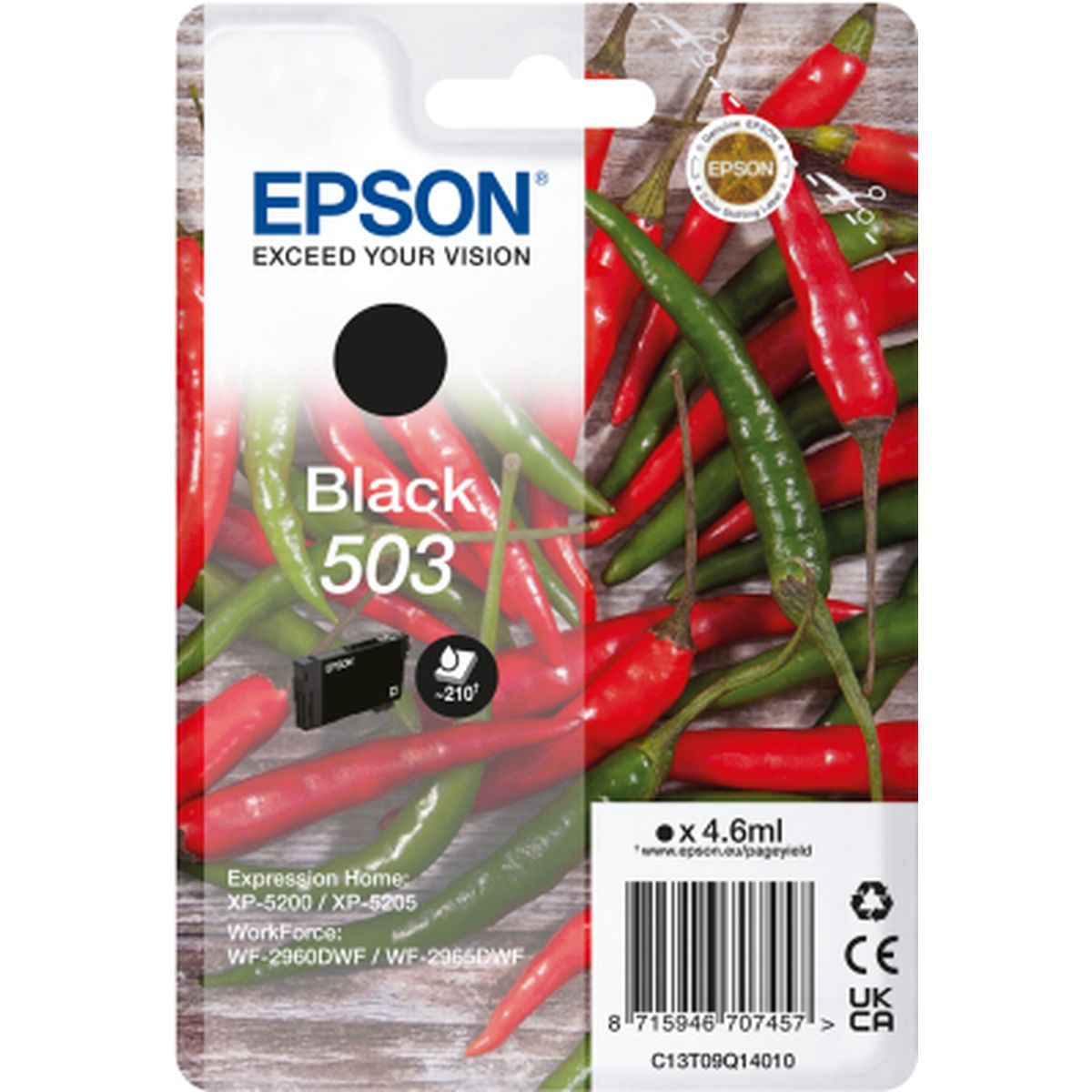 Epson Singlepack Black 503 Ink
