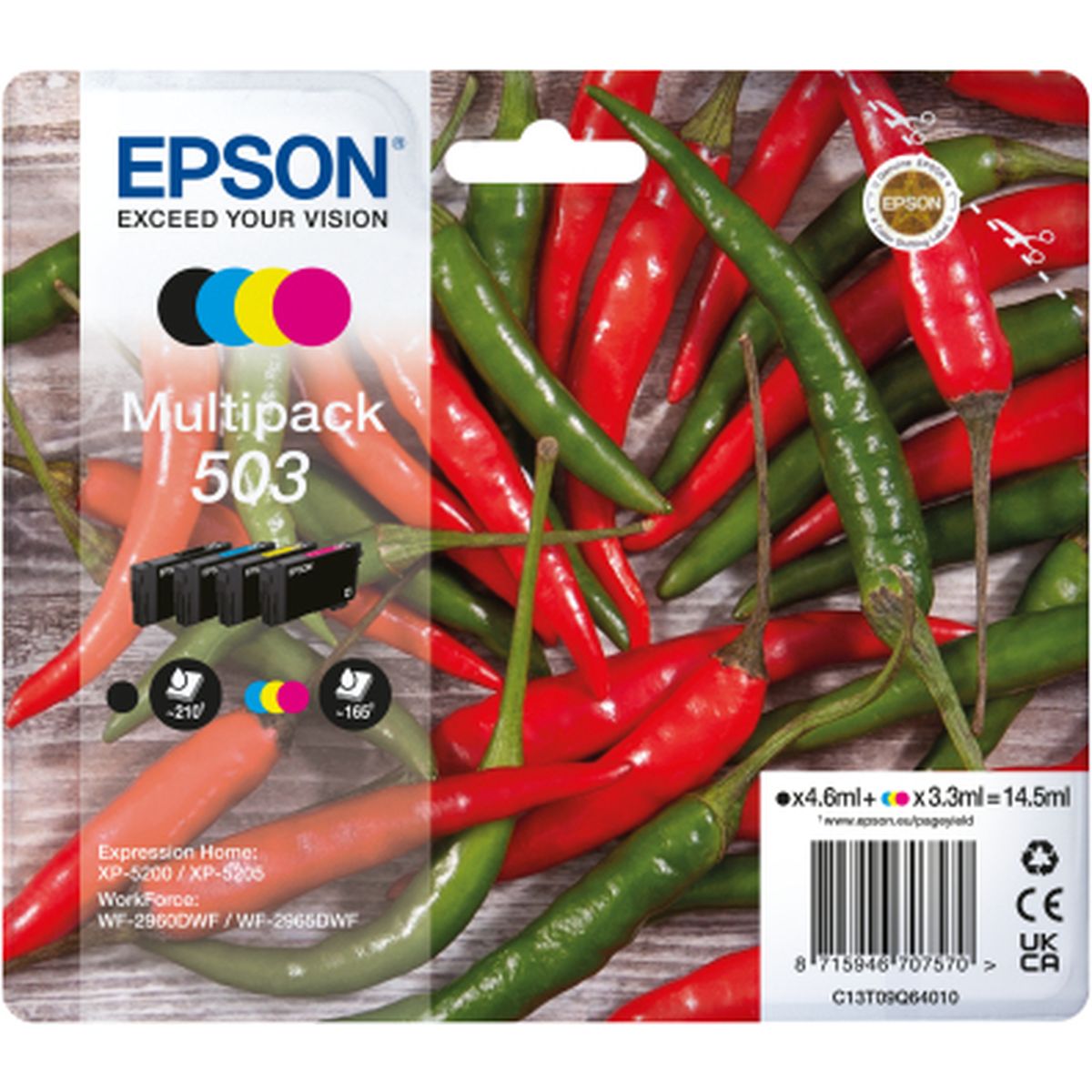 Epson Multipack 4-COLOURS 503 Ink