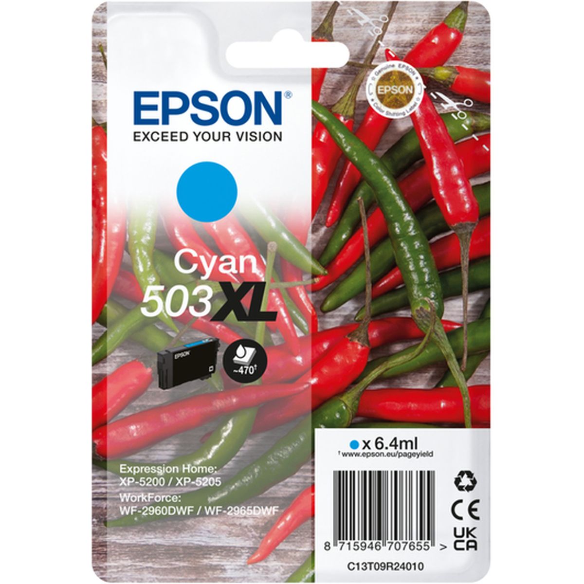 Epson Singlepack Magenta 503XL Ink
