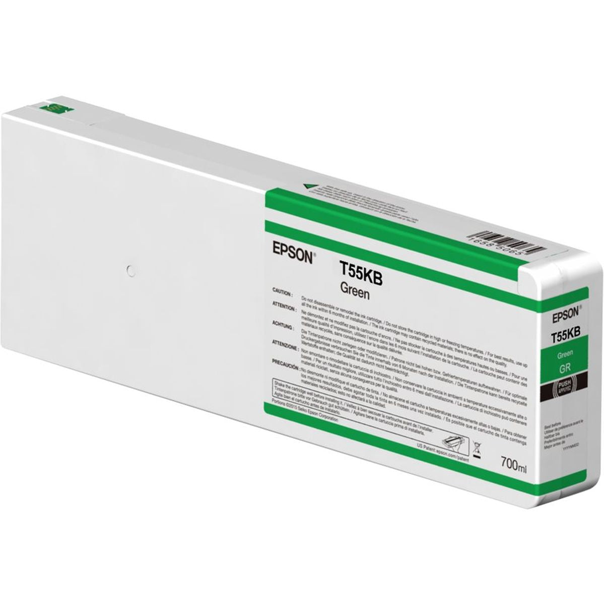 Epson Singlepack Green T55KB00 UltraChrome HDX/HD 700ml - image 2 of 2