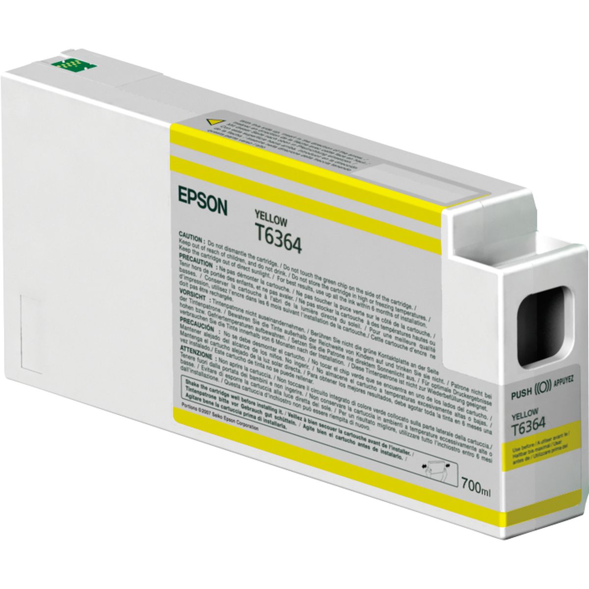 Epson T6364 Ink Yellow Standard 700ml 1-pack
