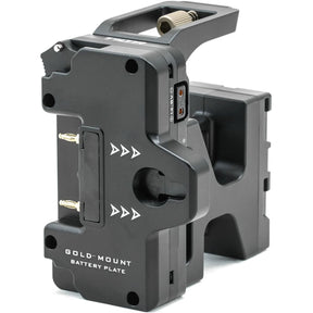 Tilta ES-T21-BP-AB Battery Plate For Blackmagic Pyxis 6K - Gold Mount