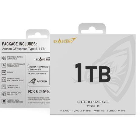 Exascend Archon (For V-Raptor) Cfexpress(Type B) 1TB - image 2 of 5