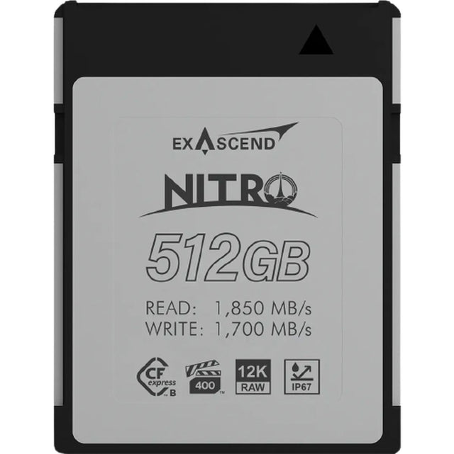Exascend Nitro Cfexpress(Type B) 512GB