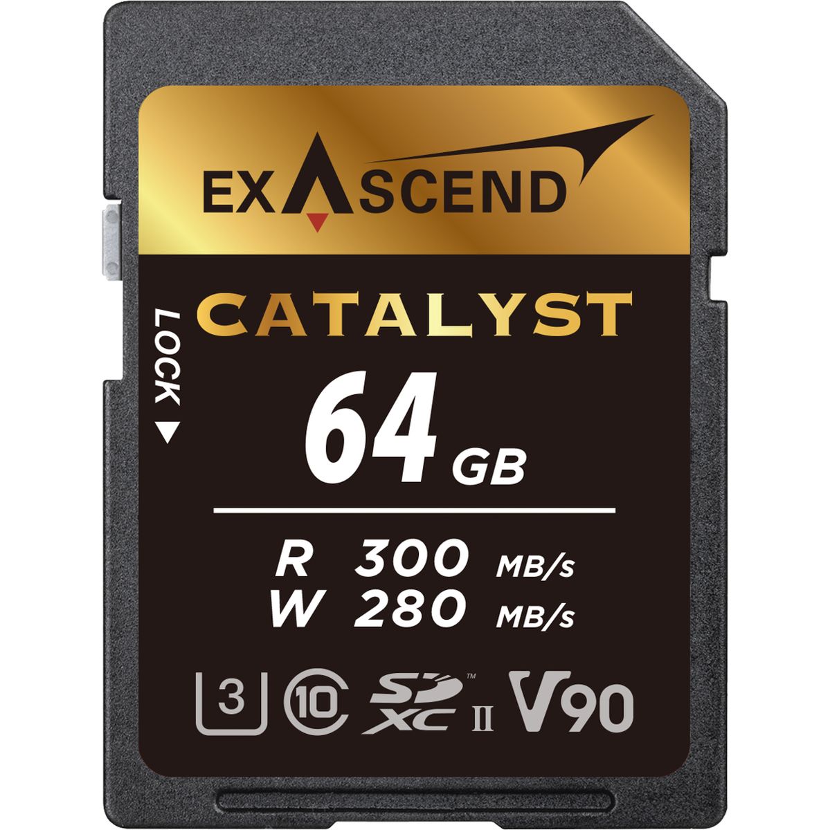 Exascend Catalyst UHS-II SD Card(V90) 64GB - image 2 of 2