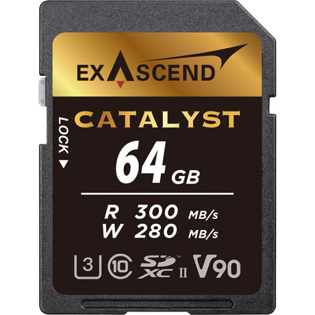 Exascend Catalyst UHS-II SD Card(V90) 64GB - image 2 of 2