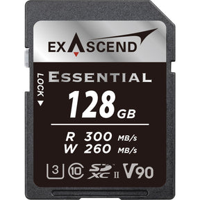 Exascend Essential UHS-II SD Card(V90) 128GB