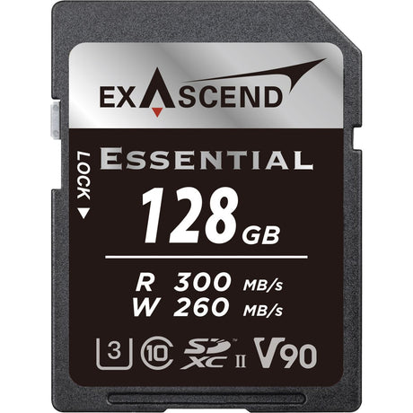Exascend Essential UHS-II SD Card(V90) 128GB
