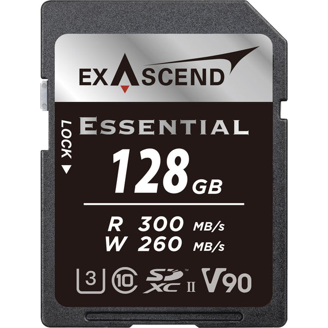 Exascend Essential UHS-II SD Card(V90) 128GB