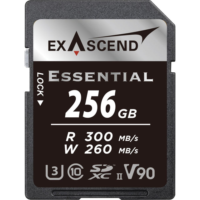 Exascend Essential UHS-II SD Card(V90) 256GB
