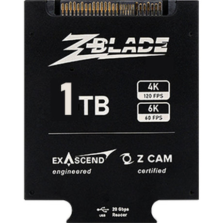 Exascend Zblade (Zcam Approved) Card Reader 1TB