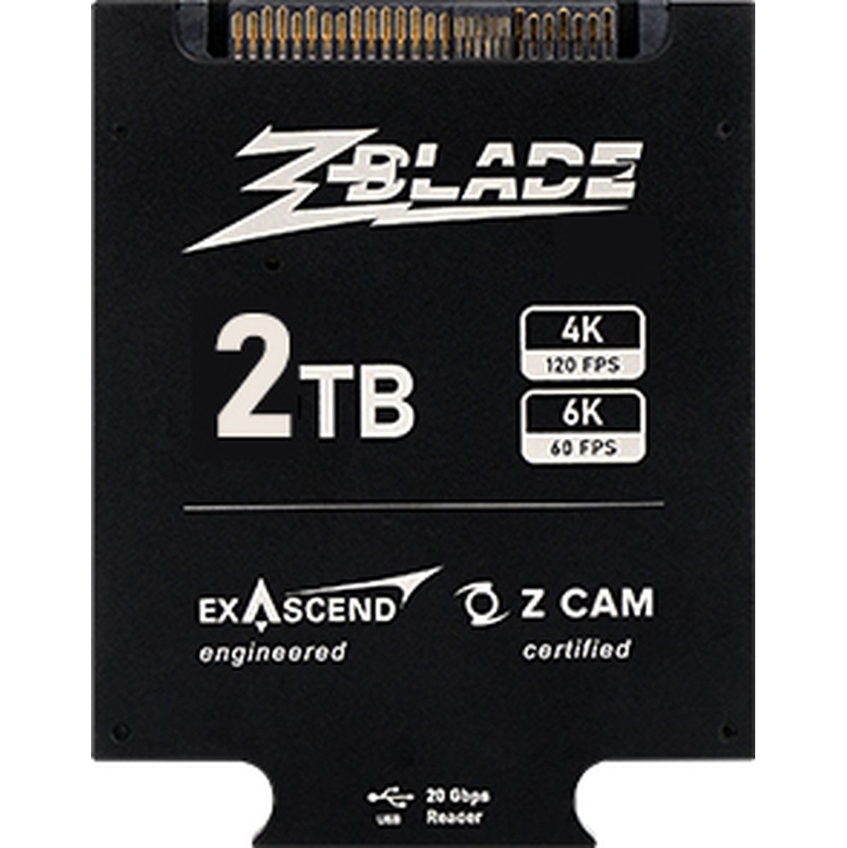 Exascend Zblade (Zcam Approvd) Card Reader 2TB