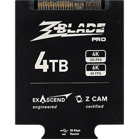 Exascend Zblade (Zcam Approved) Card Reader 4TB