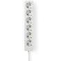 Nedis Power Strip | PE Plug / Type F (Cee 7/7) | 1.50 M | 3680 W | 45 °