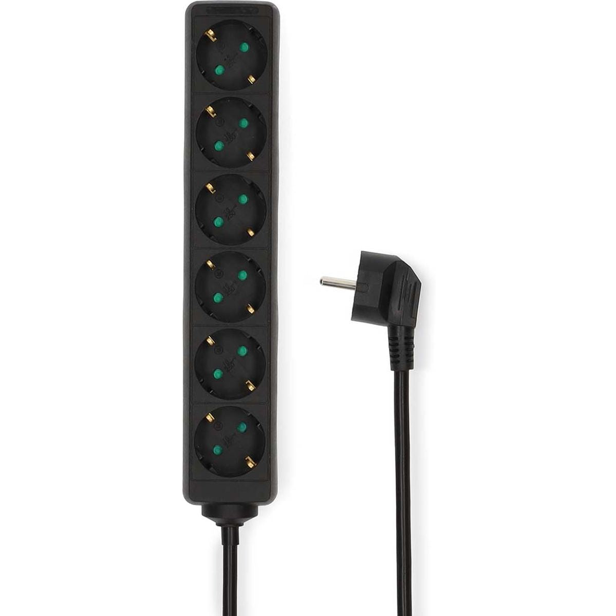 Nedis Power Strip | PE Plug / Type F (Cee 7/7) | 6-WEGS | 3.00 M | 3680 W | 16 A