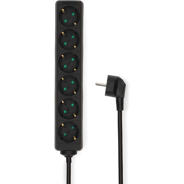Nedis Power Strip | PE Plug / Type F (Cee 7/7) | 6-WEGS | 3.00 M | 3680 W | 16 A