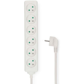 Nedis Power Strip | PE Plug / Type F | 6-WEGS | 3.00 M | 3680 W | 230 V
