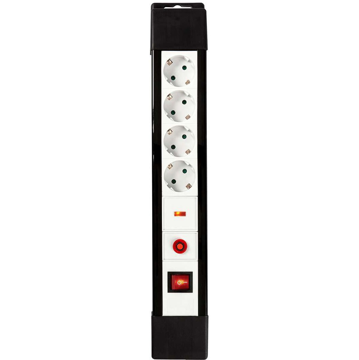 Nedis Power Strip w/ OverVolt Prot. 4-Way 3 M 3500 W 16A Grounded Socket