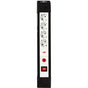 Nedis Power Strip w/ OverVolt Prot. 4-Way 3 M 3500 W 16A Grounded Socket