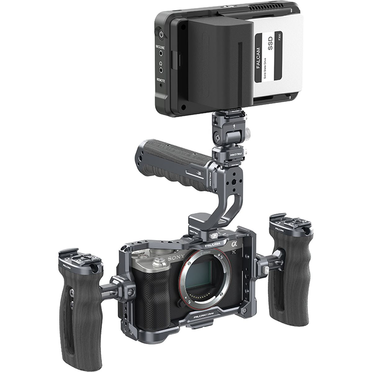 FALCAM F22&F38 Quick Release Metal Cage For Sony A7C - image 2 of 5