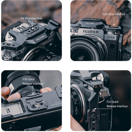 FALCAM F22&F38 Quick Release Metal Cage For Fujifilm X-T4 - image 3 of 5