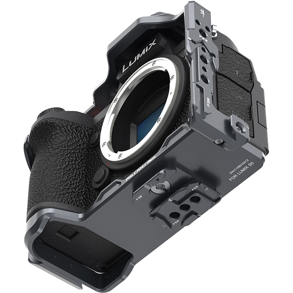 FALCAM F22&F38 Quick Release Metal Cage For LUMIX S5 - image 5 of 5
