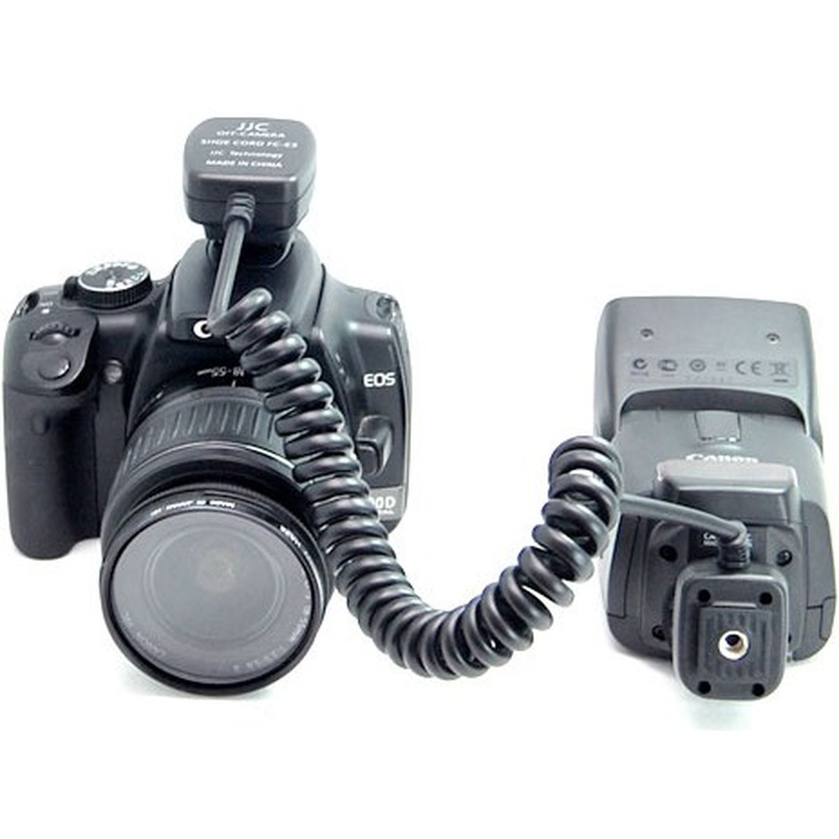 JJC FC-E3 (0.9m) - Off-Camera Shoe Cord (Canon OC-E3)