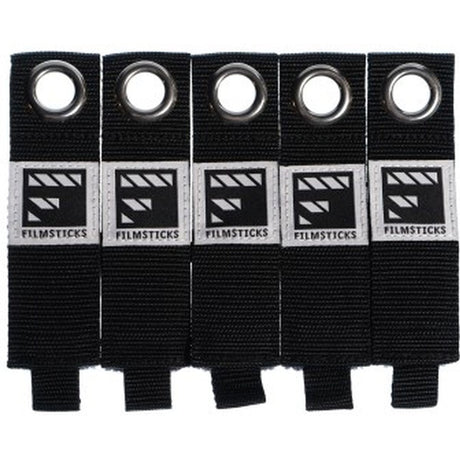 Filmsticks Heavy Duty Hook&Loop Cable Strap (Medium) 5-Pack