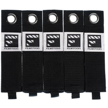 Filmsticks Heavy Duty Hook&Loop Cable Strap (X Large) 5-Pack