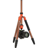 Fotopro X-GO Chameleon Tripod w/ FPH-52Q Ball-Head Orngebrwn - image 5 of 5
