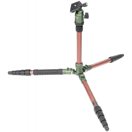 Fotopro X-GO Gecko Tripod w/ FPH-42Q Ball Head Green Brown - image 3 of 5