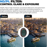 Freewell Mavic 4 Pro Split ND Filters Standard Day - 4 Pack