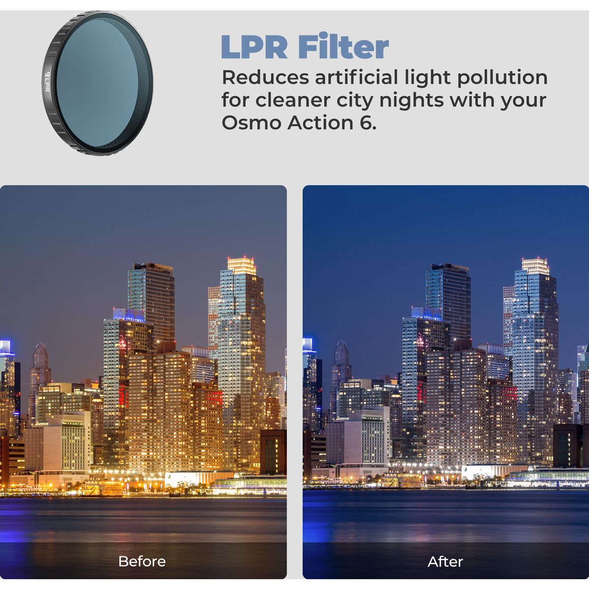 Freewell Osmo Action 6 Light Pollution Reduction Filter - image 2 of 3