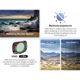 Freewell Osmo Pocket 3 Variable ND 1-5 Stop 6-9 Stop Filters - 2pack - image 3 of 5