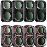 Freewell Osmo Pocket 4p Filters - All DAY-8pack - Black