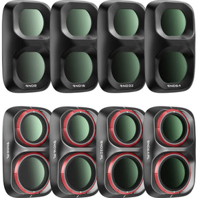 Freewell Osmo Pocket 4p Filters - All DAY-8pack - Black