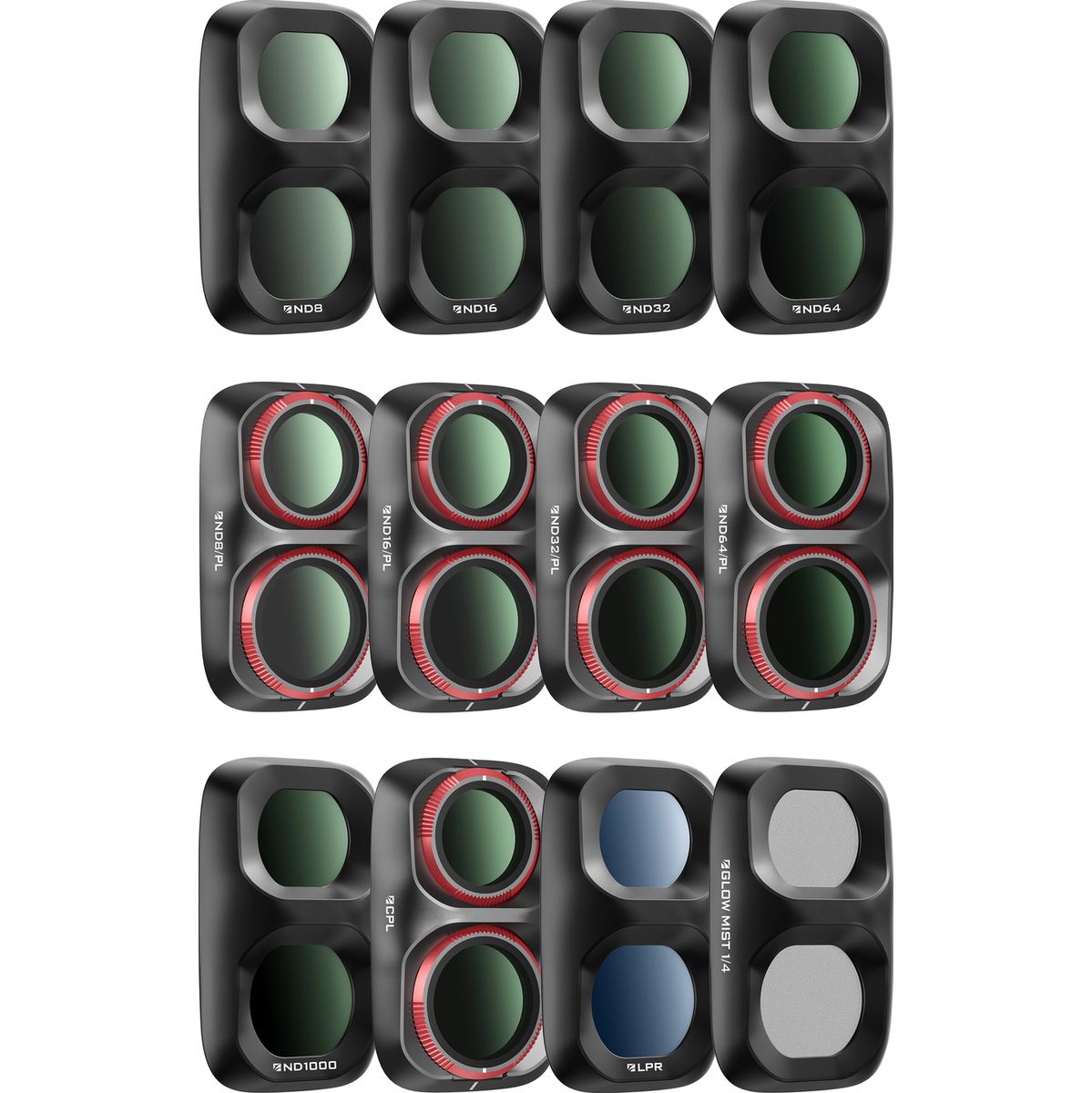 Freewell Osmo Pocket 4p Filters - Mega KIT-12pack - Black - image 2 of 2