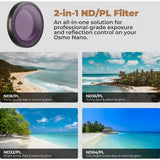 Freewell Osmo Nano Filters Bright Day - 4pack - image 2 of 5