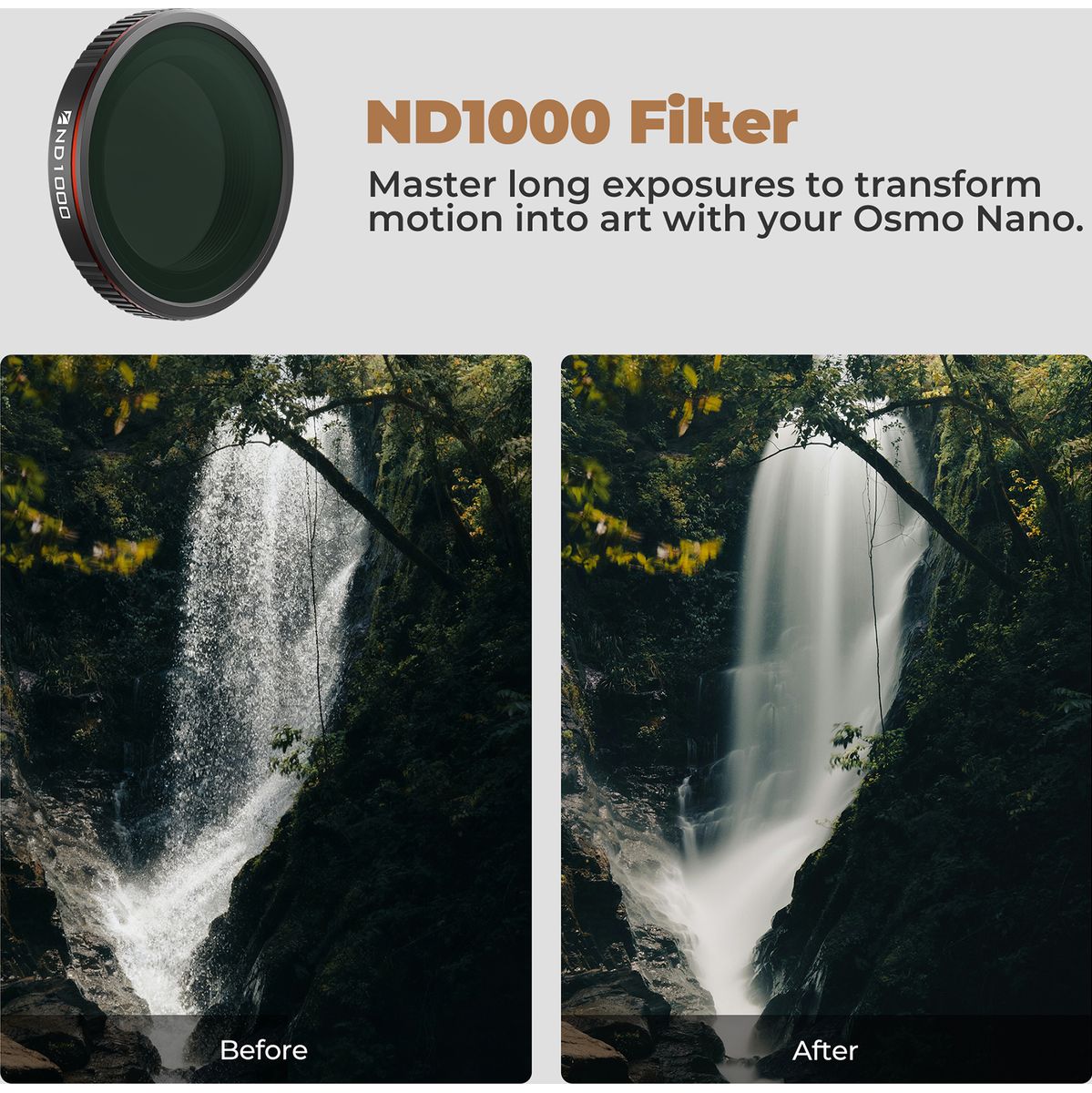 Freewell Osmo Nano Neutral Density ND1000 Filter - image 2 of 3