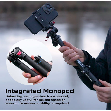 Freewell Carbon Fiber Real Travel Tripod - image 3 of 5