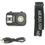Filmsticks Head Torch w/ Headband Strap Rechargeable w/ Cable Provided