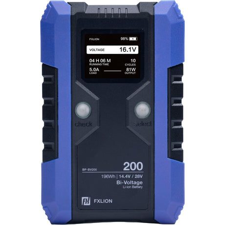 FXLion 14.4V&28.8V/196WH Bi-Voltage Smart Battery - image 5 of 5