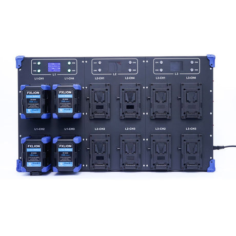 FXLion 12 CH Smart Charger - 16.8V / 4A V-Mount - image 3 of 5