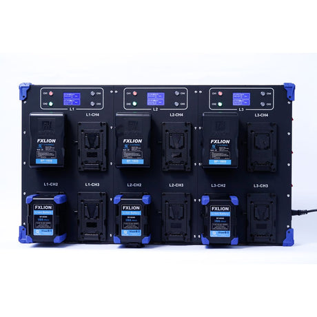 FXLion 12 CH Smart Charger - 16.8V / 4A V-Mount - image 4 of 5