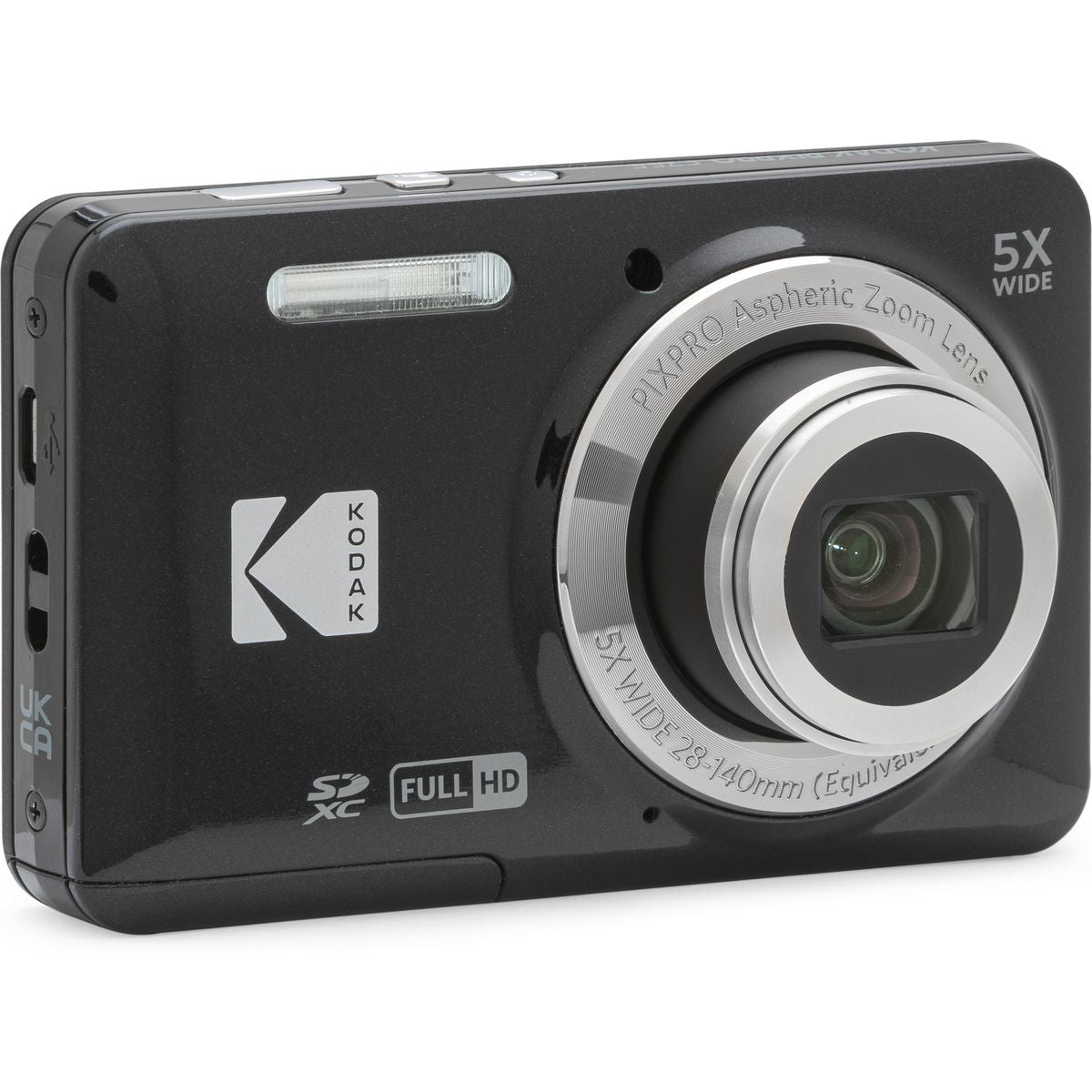 Kodak FZ55 5X Zoom CMOS FHD Li-ion Black - image 2 of 5