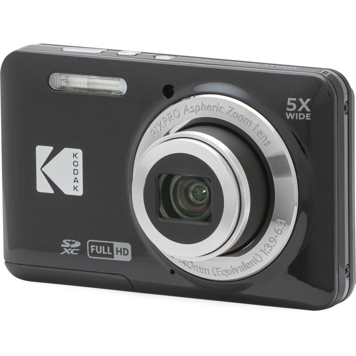 Kodak FZ55 5X Zoom CMOS FHD Li-ion Black - image 3 of 5