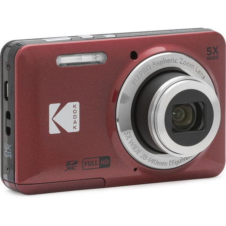 Kodak FZ55 5X Zoom CMOS FHD Li-ion Red - image 2 of 5