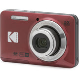 Kodak FZ55 5X Zoom CMOS FHD Li-ion Red - image 3 of 5